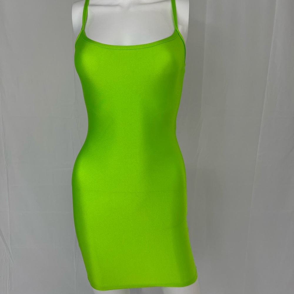 Neon Green Eden Sky Dress